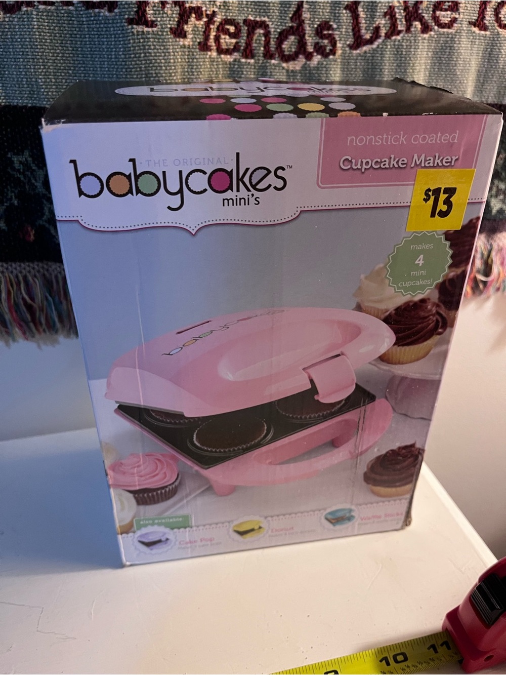 babycakes Mini Pink Nonstick Cupcake Maker